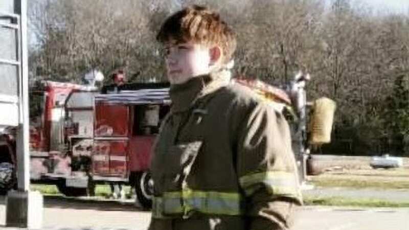 15-year-old Evan Kinley was killed when a tree crushed him during a storm (Image: Broadway Fire Department/Newsflash)