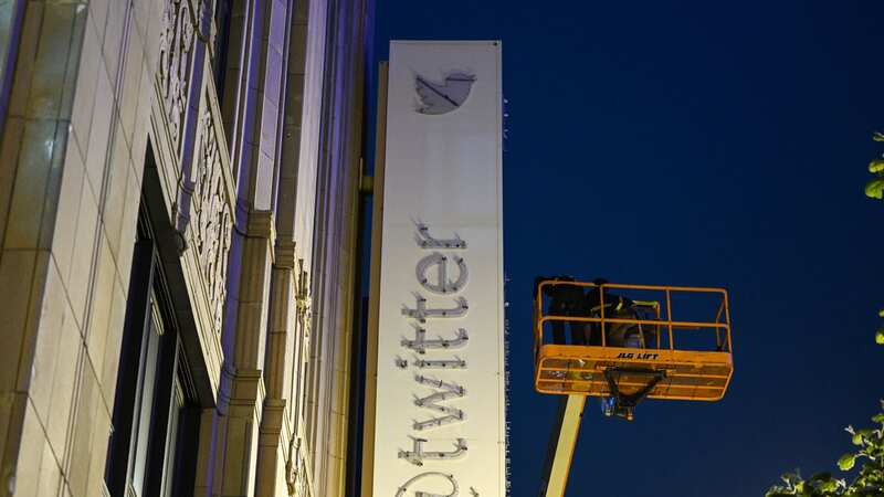The Twitter logo is set to be auctioned off along with other memorabilia (Image: Anadolu Agency via Getty Images)