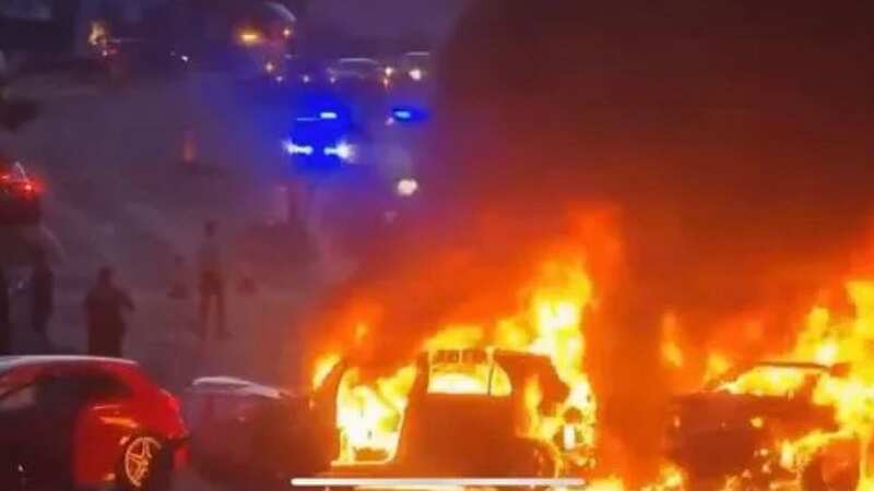 A fire has broken out at a bar and grill in Huddersfield (Image: Yorkshire Live WS)