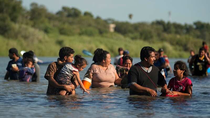 The boy had crossed into Texas from Mexico and was put on a bus to Chicago (Image: AP)