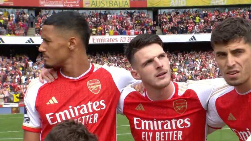 Arsenal fans spot what Declan Rice did before Gunners