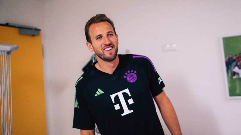 Kane has joined Bayern on a four-year contract (Image: Bayern Munich)