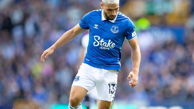 Neal Maupay during Everton