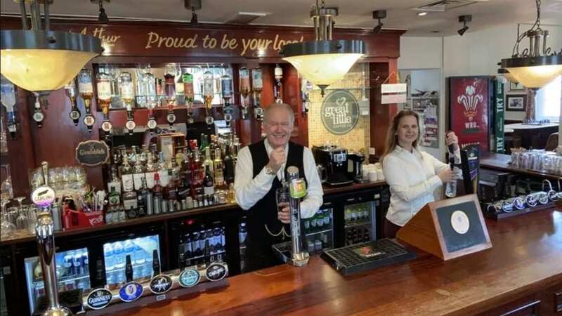 Suzannne and Mark bought a pub to live in (Image: Suzanne and Mark Wilcox/ Wales Online)