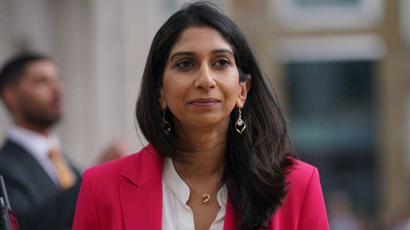 Suella Braverman wants the UK to follow Belarus and Russia in becoming a European nation outside the convention (Image: PA)