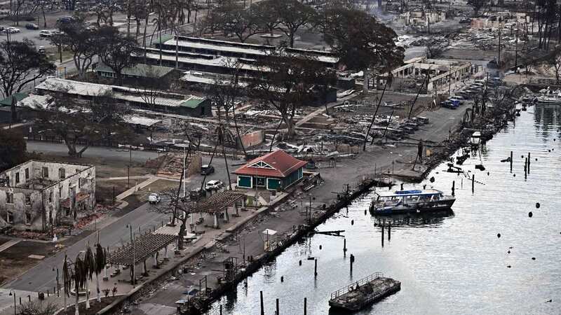 Locals are claiming that looters have pillaged Lāhainā in the wake of the chaos from the wildfires (Image: Getty Images)