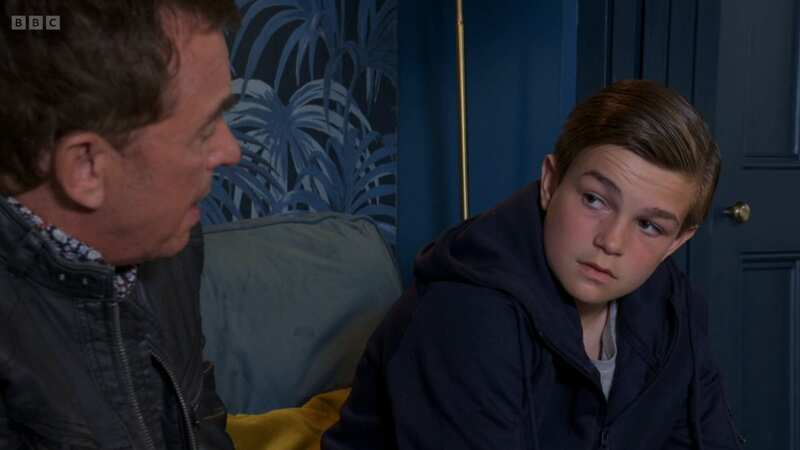 Tommy showed no signs of remorse after lashing out at Alfie (Image: BBC)
