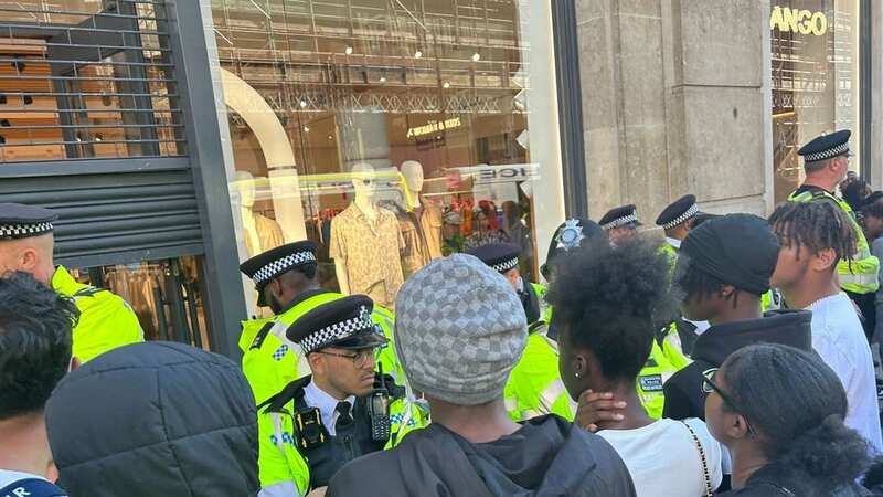 The warning comes after teens planned a mass looting on social media (Image: MyLondon / BPM Media)