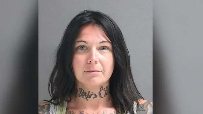 Nichole Maks reportedly poured Mountain Dew all over her body to conceal DNA evidence when found by police bloodied (Image: Volusia County Government Public Protection Corrections)