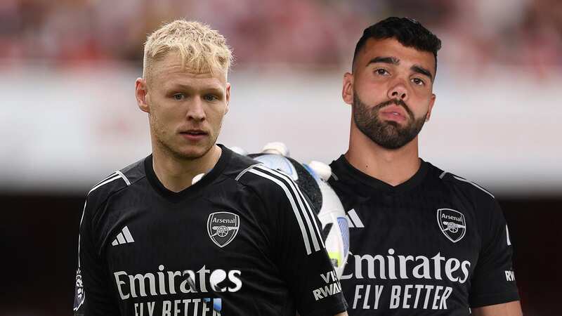 David Raya is ready to wrestle the No.1 jersey away from Aaron Ramsdale (Image: Arsenal FC)