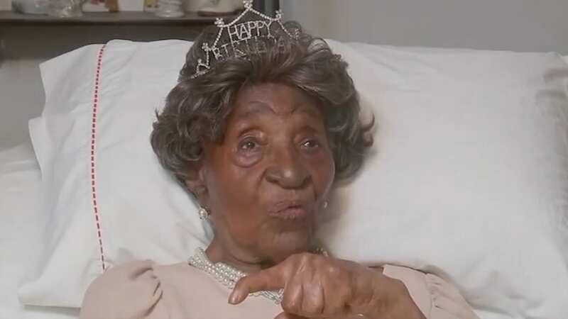 Elizabeth Francis recently celebrated her 114th birthday (Image: ABC 13)