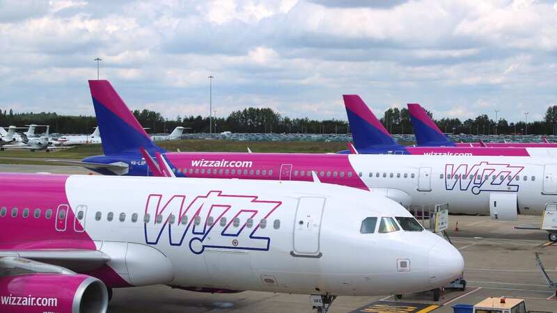 Ground handlers working on Wizz Air planes are striking (Image: Getty Images)