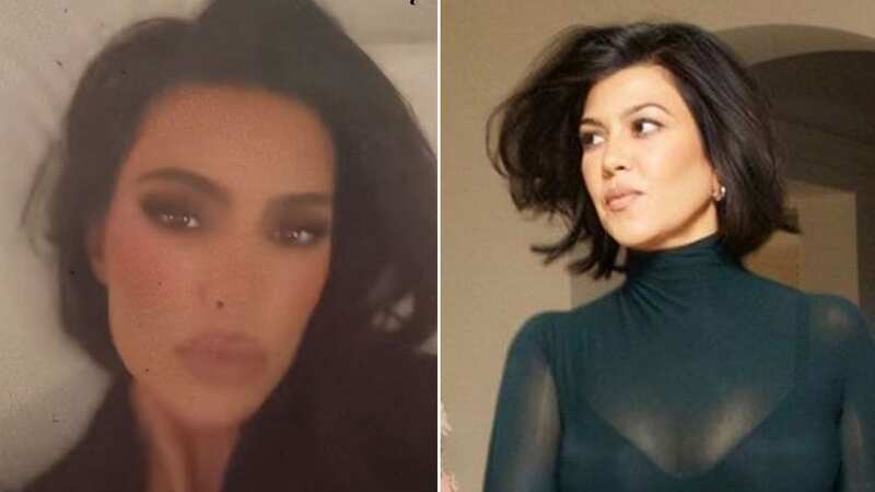 Fans say Kim has copied Kourtney (Image: Instagram)