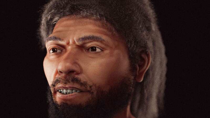 The face of "the oldest Homo sapiens ever found" (Image: Credit: Cicero Moraes via Pen News)