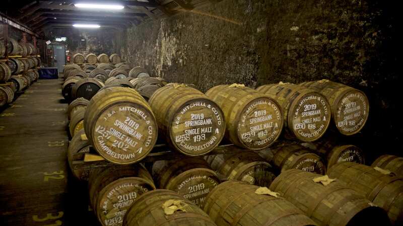 Leaky: barrels at Springbank (Image: Tony Nicoletti for the Mirror)