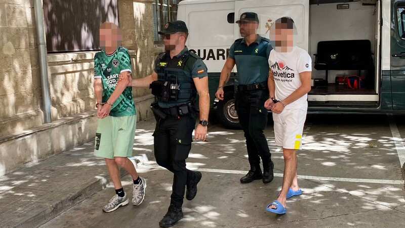 Spanish Civil Guard police said yesterday they arrested five French tourists and one Swiss tourist (Image: SOLARPIX.COM-G.Esteban)