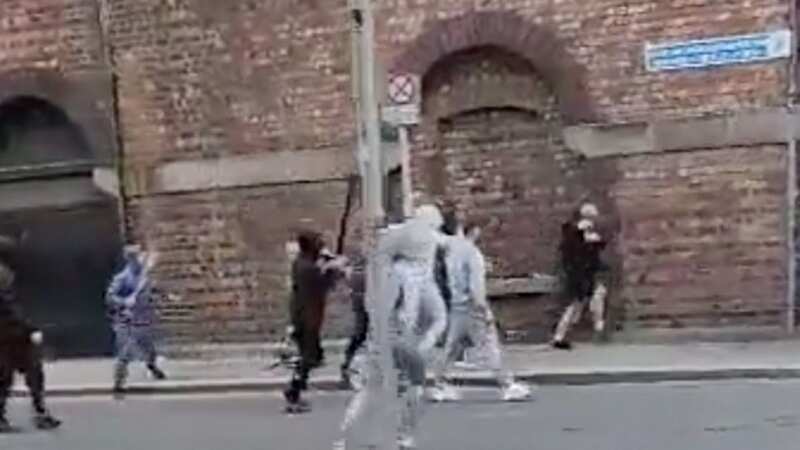 Horror attack by armed teen mob outside world-famous Guinness tourist attraction