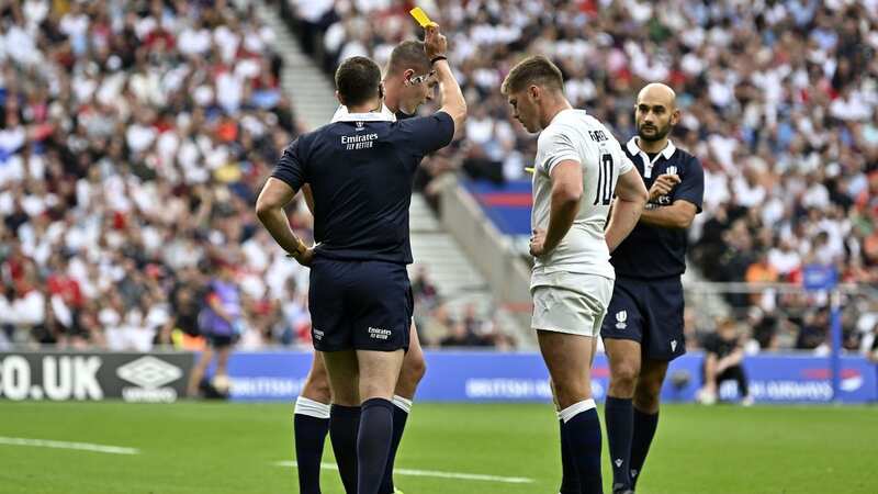 Farrell omitted by England as World Rugby appeals decision to overturn red card