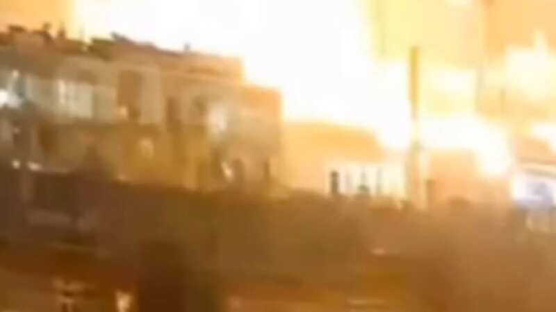 A new kamikaze drone attack led to a major explosion at Moscow