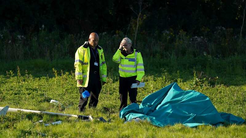 A pilot was killed in crash (Image: Tom Maddick / SWNS)