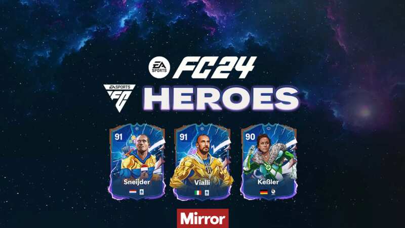 EA FC 24 – 19 new Ultimate Team Heroes ratings and stats confirmed (Image: EA SPORTS)