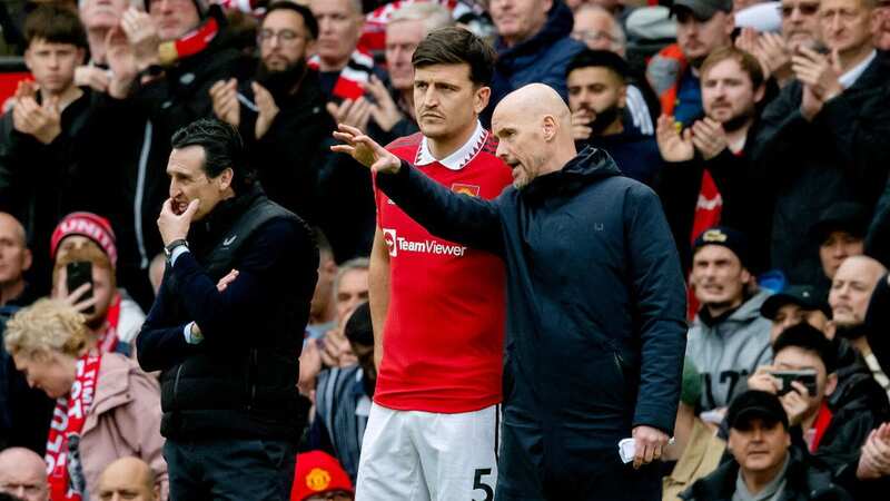 Erik ten Hag is glad Harry Maguire is staying at Man Utd (Image: Getty Images)