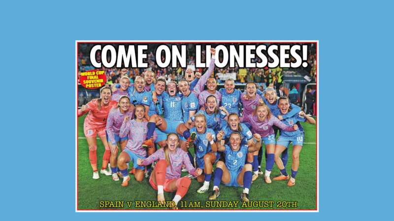 Download your free Lionesses Poster and support England