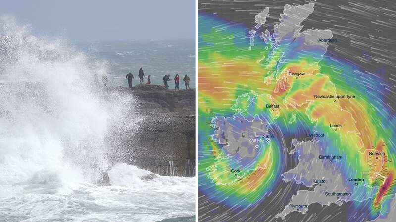 Terrifying weather charts show exactly where Storm Betty will blast UK