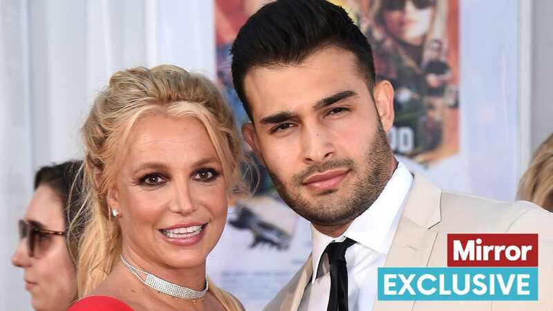 Britney Spears and Sam Asghari have split up after 14 months of wedded bliss (Image: Jordan Strauss/Invision/AP)