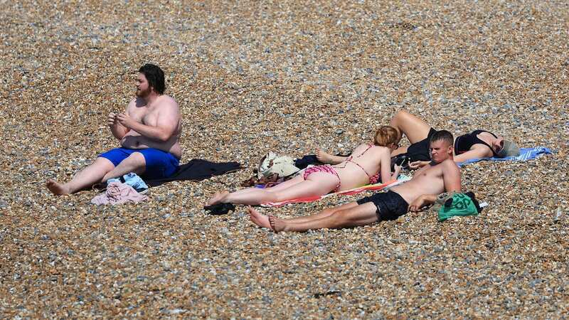 Beachgoers posted over a million times from the iconic seaside site (Image: Adam Gerrard / Daily Mirror)