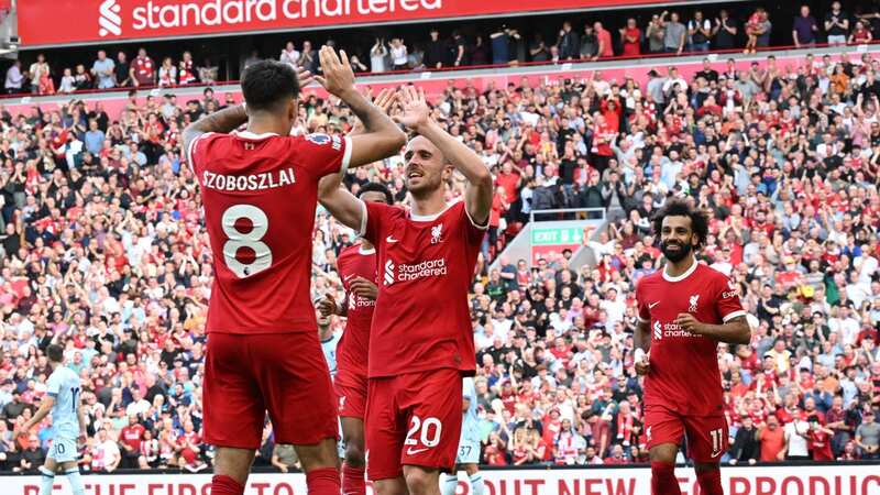 Diogo Jota scored the third to wrap up Liverpool