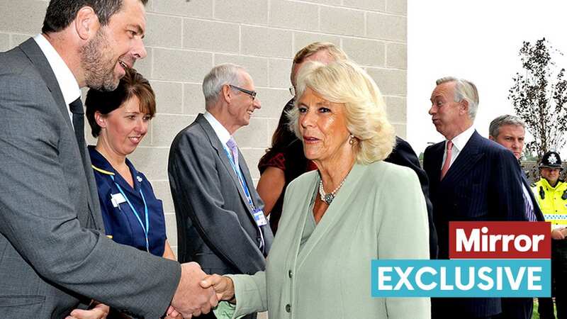 NHS chief Tony Chambers meets Camilla in 2014 (Image: Getty Images)