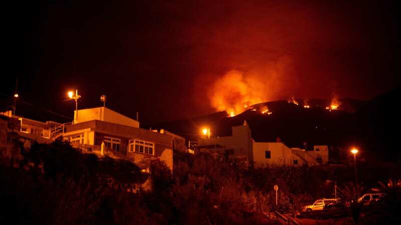 More than 8,000 people have been evacuated from Tenerife due to wildfires (Image: AFP via Getty Images)