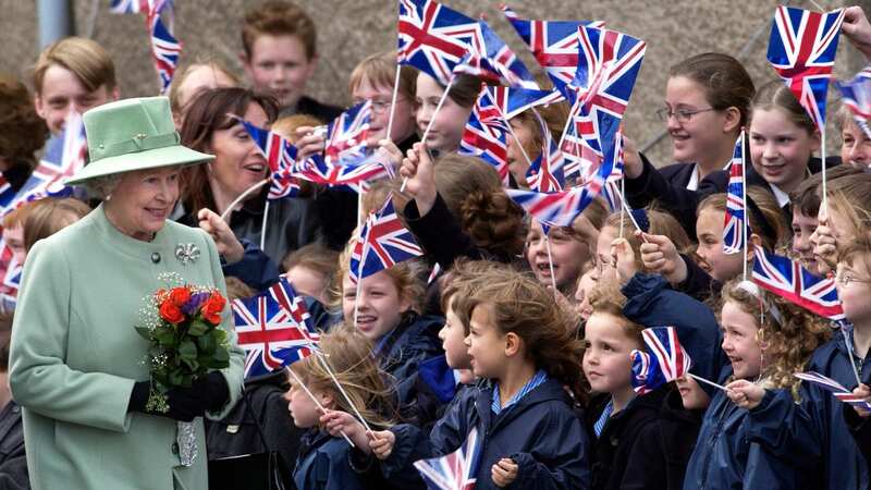 The late Queen during a walkabout (Image: Tim Graham Photo Library via Getty Images)