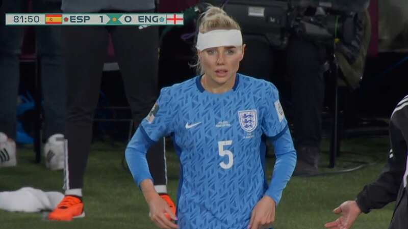 Greenwood plays on bandaged up after knee leaves her bloodied in World Cup final