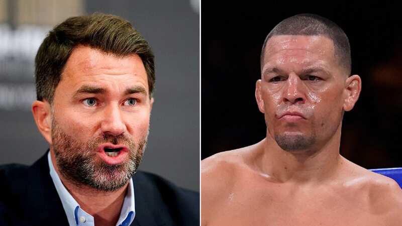 Eddie Hearn begs Nate Diaz "please don