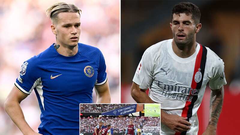 Chelsea sold Christian Pulisic to AC Milan this summer after buying Mykhaylo Mudryk in January, but the latter player has yet to hit his stride at Stamford Bridge (Image: Offside via Getty Images)