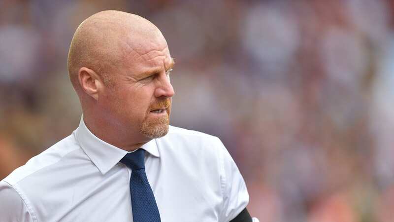 Sean Dyche wore an armband in memory of Michael Jones (Image: Getty Images)