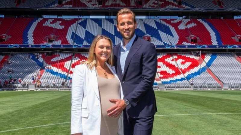Harry Kane and his wife, Kate, have welcomed their fourth child (Image: INSTAGRAM @KATEKANEX)