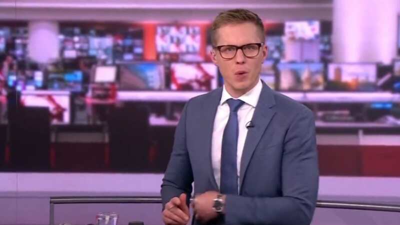 BBC News host forced to correct himself after awkward blunder moments into show