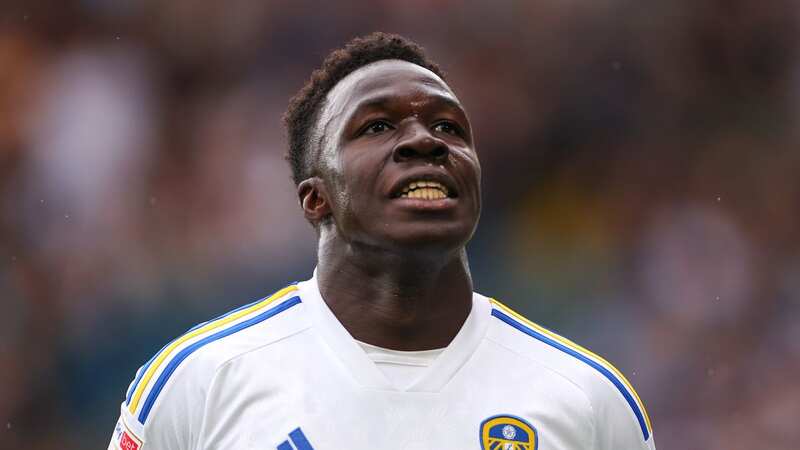 Wilfried Gnonto wants to leave Leeds to join Everton (Image: Robbie Jay Barratt - AMA/Getty Images)