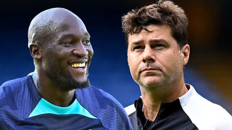 Pochettino and Lukaku 