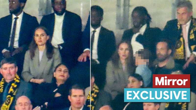 Natalie Portman and her husband attended a football match together (Image: Media-Mode / SplashNews.com)