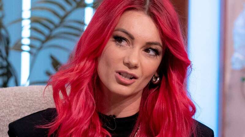 Dianne Buswell opened up about her bulimia on Lorraine (Image: Ken McKay/ITV/REX/Shutterstock)