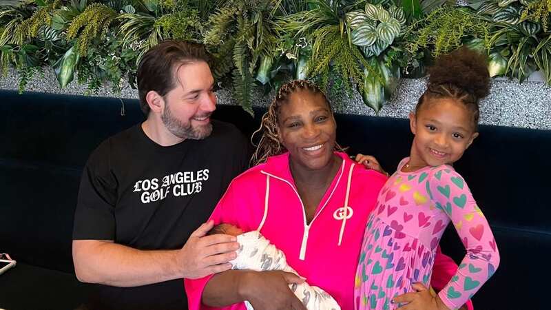 Serena Williams has welcomed her second child with husband Alexis Ohanian (Image: alexisohanian/Twitter)