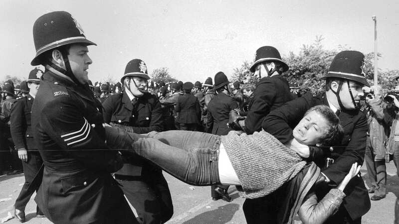 the Battle of Orgreave (Image: EXPRESS NEWSPAPERS)
