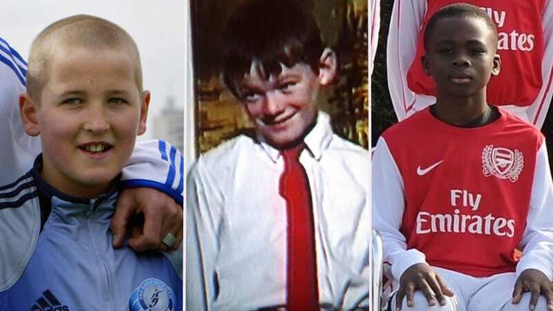 Wayne Rooney at school in Liverpool in 1996 (Image: Mercury Press)