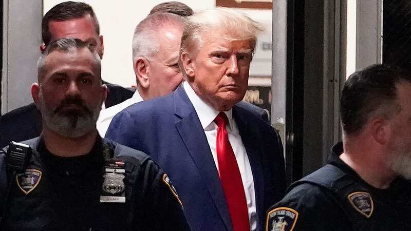 Mr Trump was explicitly barred from attempting to intimidate any of his 18 co-defendants, along with his 30 unindicted co-conspirators, or witnesses in the case on social media (Image: AP)