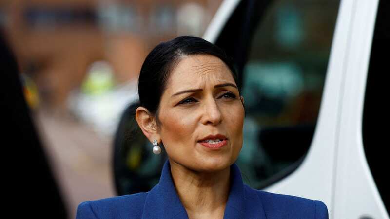 Dame Priti Patel has been accused of meddling after reportedly lobbying for Prince Andrew to get his armed security back (Image: Getty Images)