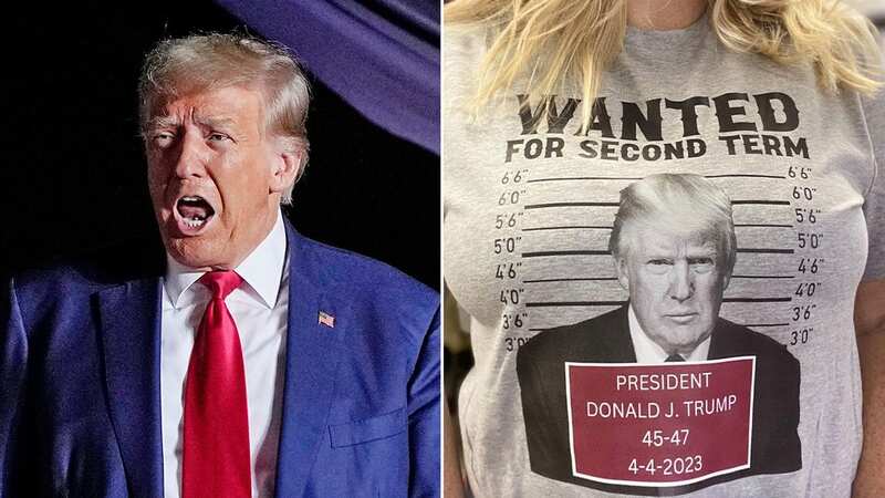 Donald Trump arrest merchandise is being sold on Etsy (Image: etsy)